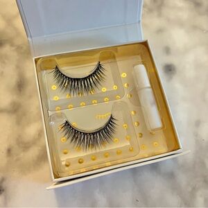 Battington Lashes and Glue Silk Set New